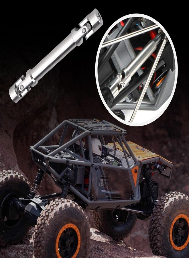 CrazyHobby Stainless Steel Driveshaft Heavy-Duty Universal Joint Drive Shaft 82-120mm for 1/18 RC Rock Crawler Axial UTB18 Capra Unlimited Trail Buggy Upgrade Parts Replacements(Rear) - Image 5